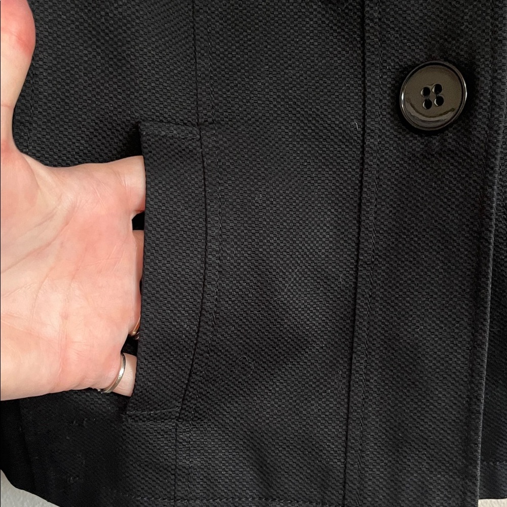 Halogen Black Button Jacket - image 2